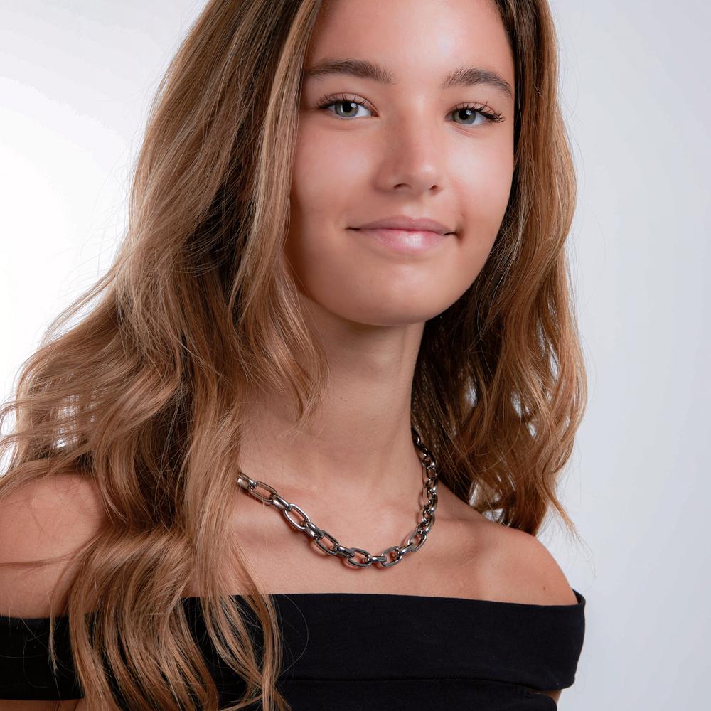 Collar Acero inoxidable 48 cm