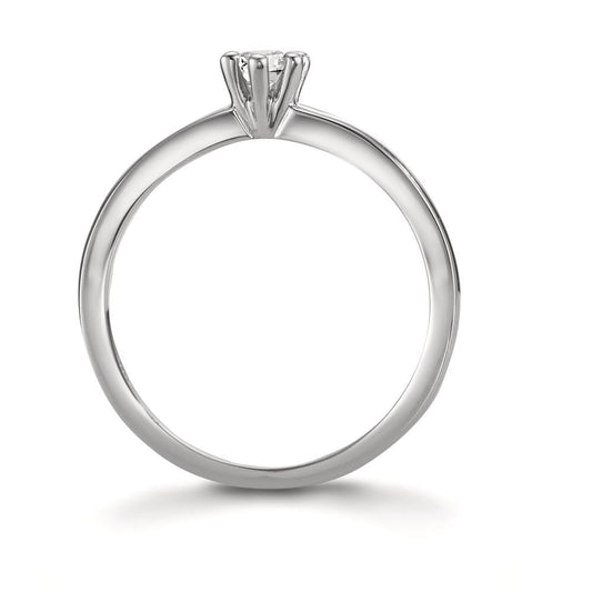 Anillo solitario 950 platino Diamante 0.15 ct, w-si