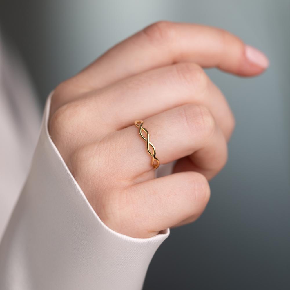 Anillo de dedo Oro amarillo de 375/9K