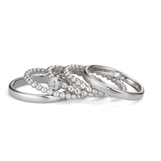 Juego de anillos Circonita