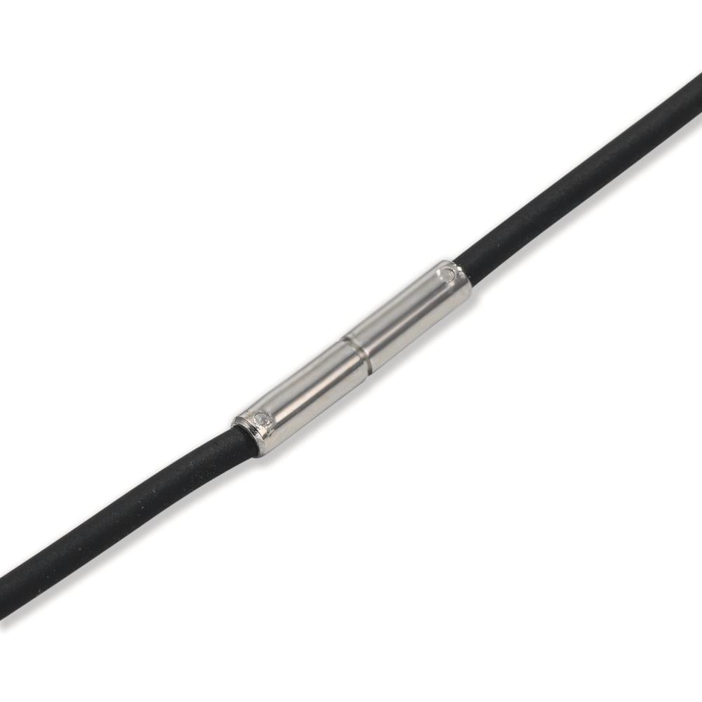 Gargantilla Silicona, Acero inoxidable 50 cm