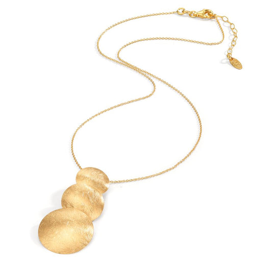 Collar Plata Amarillo Dorado 40-44 cm