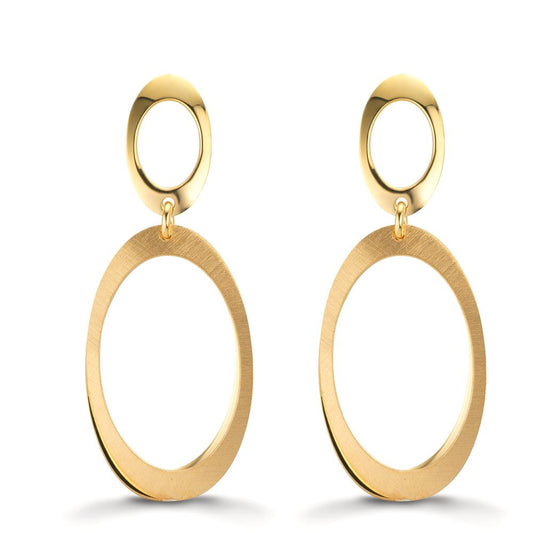 Pendientes Plata Amarillo Dorado