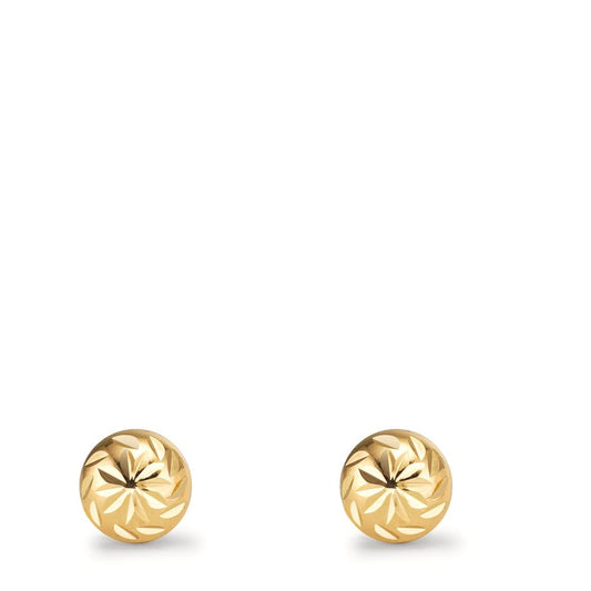 Pendientes Oro amarillo de 375/9K Ø6 mm