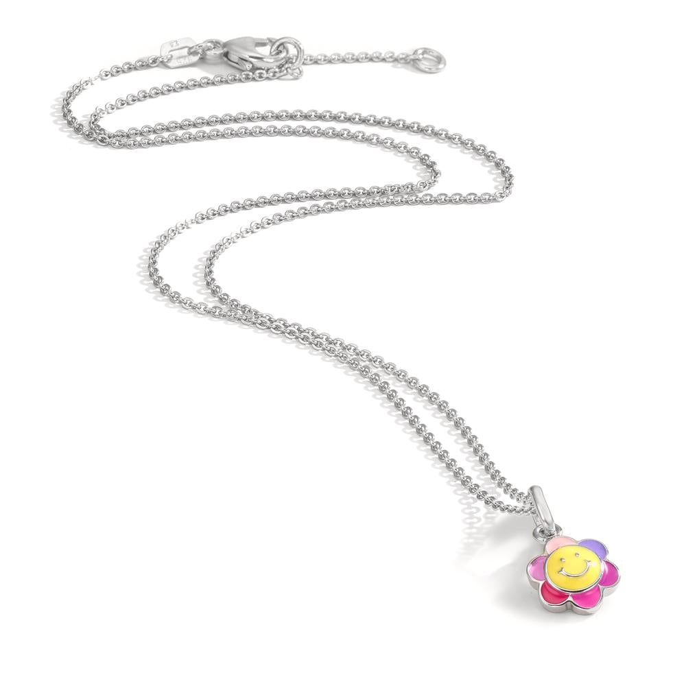 Collar con colgante Plata Rodio plateado 36 cm