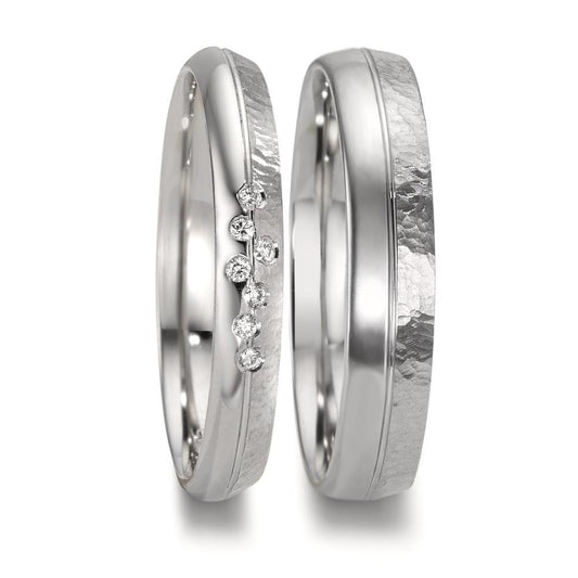 Anillo de pareja 950 platino