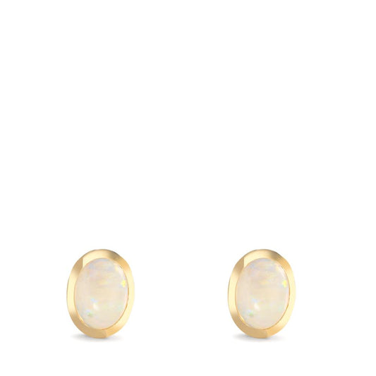Pendientes Oro amarillo de 375/9K Ópalo 2 piedras