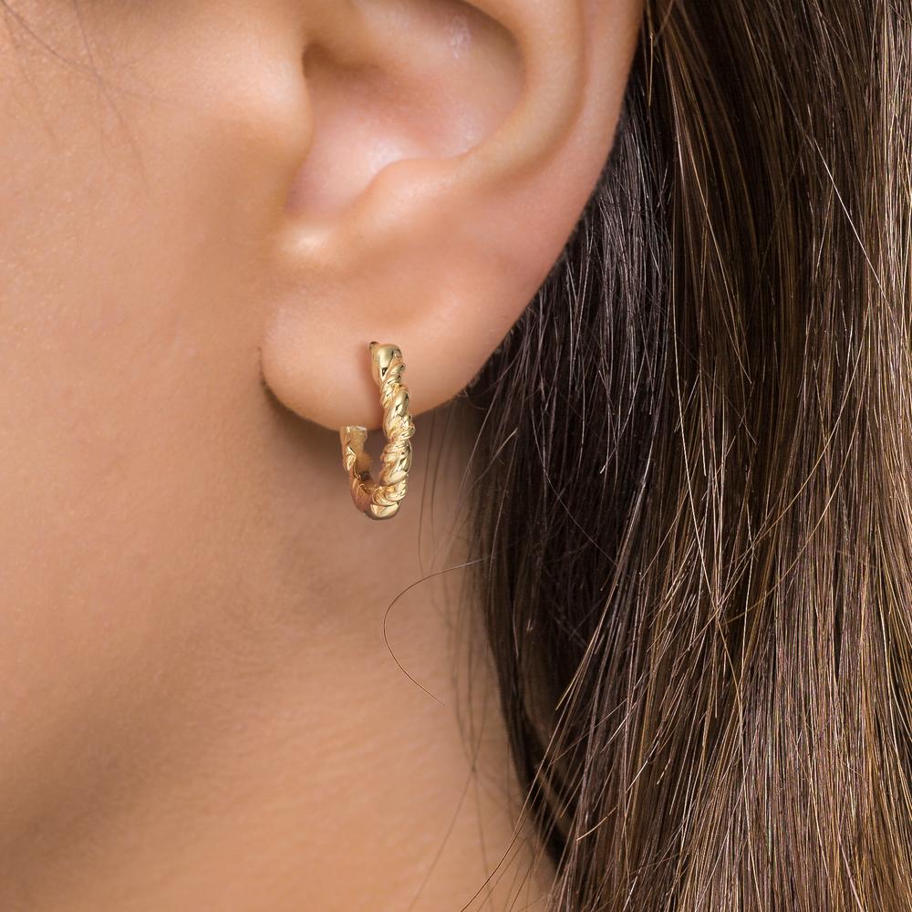 Aro con bisagra Oro amarillo de 375/9K