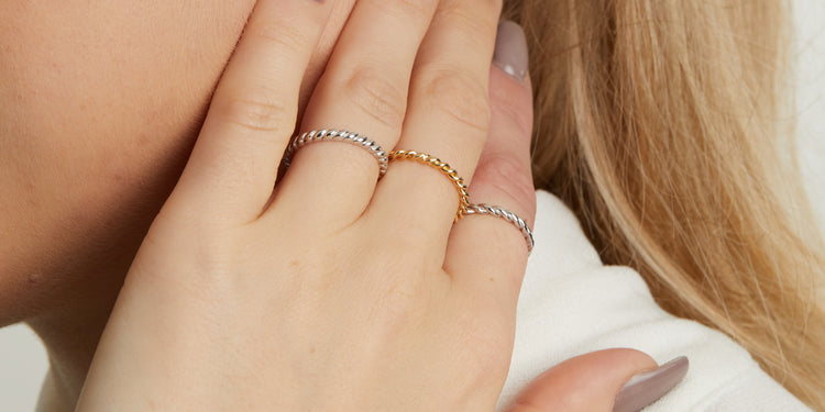 Damen - Ringe - Beisteckringe