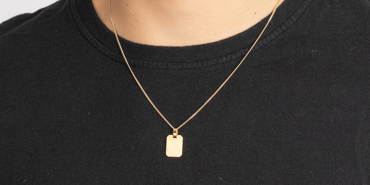 Herren - Anhänger - Gravuranhänger