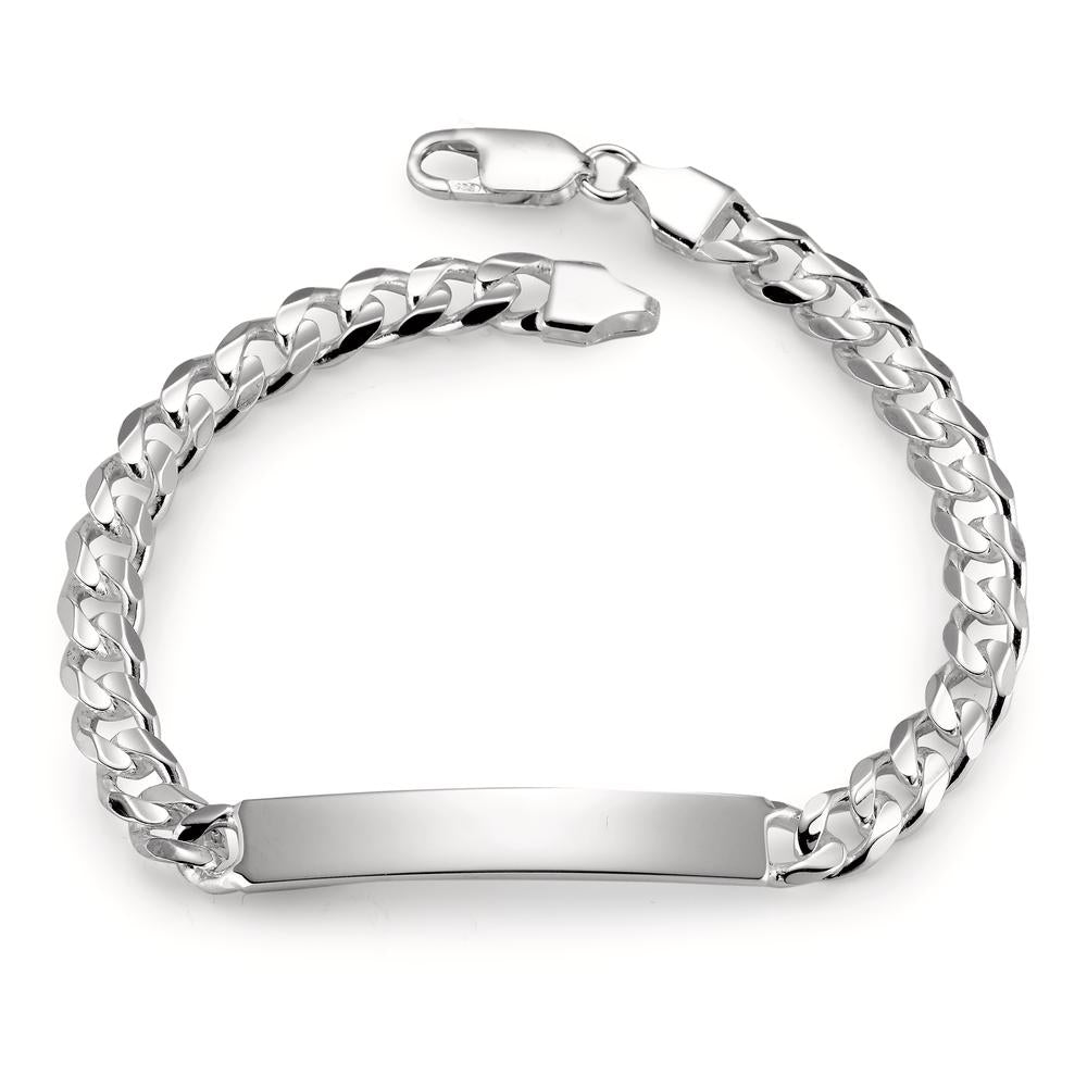 Pulsera grabada Plata 20.5 cm