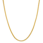 Collar 750/oro amarillo de 18 quilates