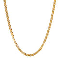 Collar forzada 750/oro amarillo de 18 quilates