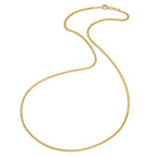 Collar forzada 750/oro amarillo de 18 quilates