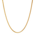 Collar forzada 750/oro amarillo de 18 quilates