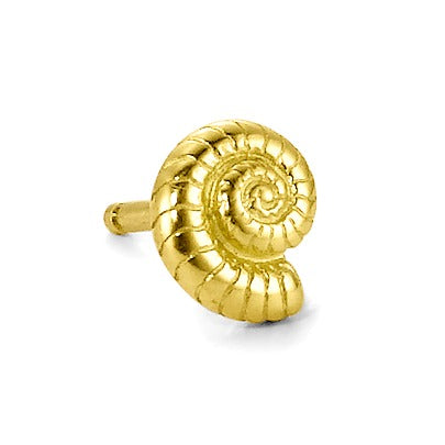 Pendientes 1ud 750/oro amarillo de 18 quilates Amonita
