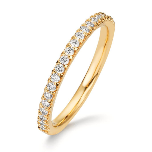 Anillo de memoria 750/oro amarillo de 18 quilates Diamante 0.25 ct, w-si