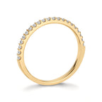 Anillo de memoria 750/oro amarillo de 18 quilates Diamante 0.25 ct, w-si