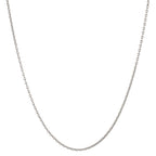 Collar 750/oro blanco de 18 quilates