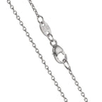 Collar 750/oro blanco de 18 quilates