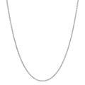 Collar 750/oro blanco de 18 quilates