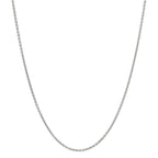 Collar 750/oro blanco de 18 quilates