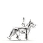 Colgante Plata Rodio plateado Perro