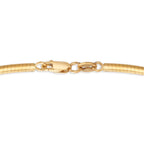 Collar 750/oro amarillo de 18 quilates 42 cm