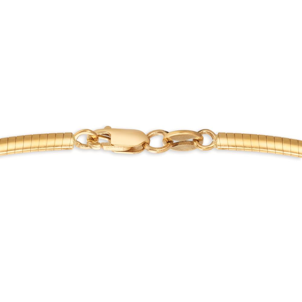 Collar 750/oro amarillo de 18 quilates 42 cm
