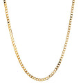 Collar forzada 750/oro amarillo de 18 quilates