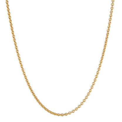 Collar 750/oro amarillo de 18 quilates