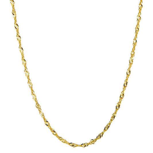 Collar 750/oro amarillo de 18 quilates
