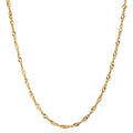 Collar 750/oro amarillo de 18 quilates