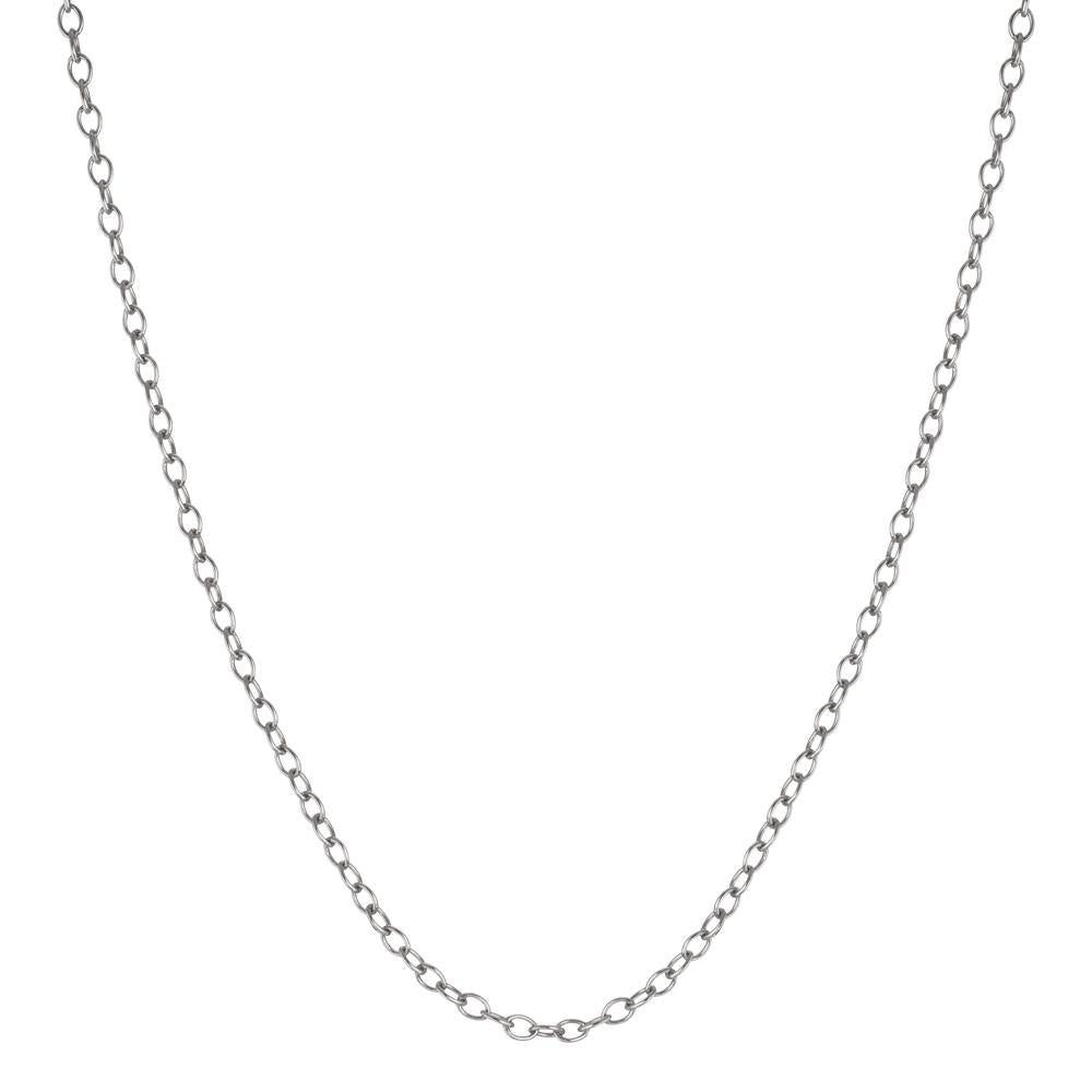 Collar 750/oro blanco de 18 quilates