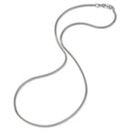 Collar Plata Rodio plateado 40 cm
