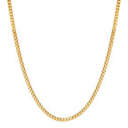 Collar forzada 750/oro amarillo de 18 quilates