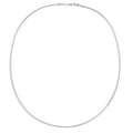 Collar 750/oro blanco de 18 quilates 42 cm