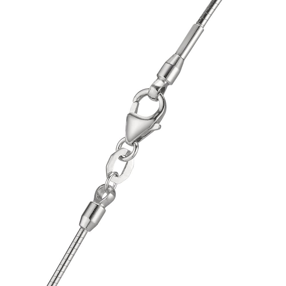 Collar 750/oro blanco de 18 quilates 42 cm