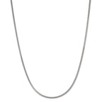 Collar 750/oro blanco de 18 quilates