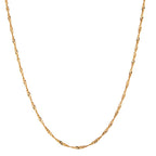 Collar 750/oro amarillo de 18 quilates