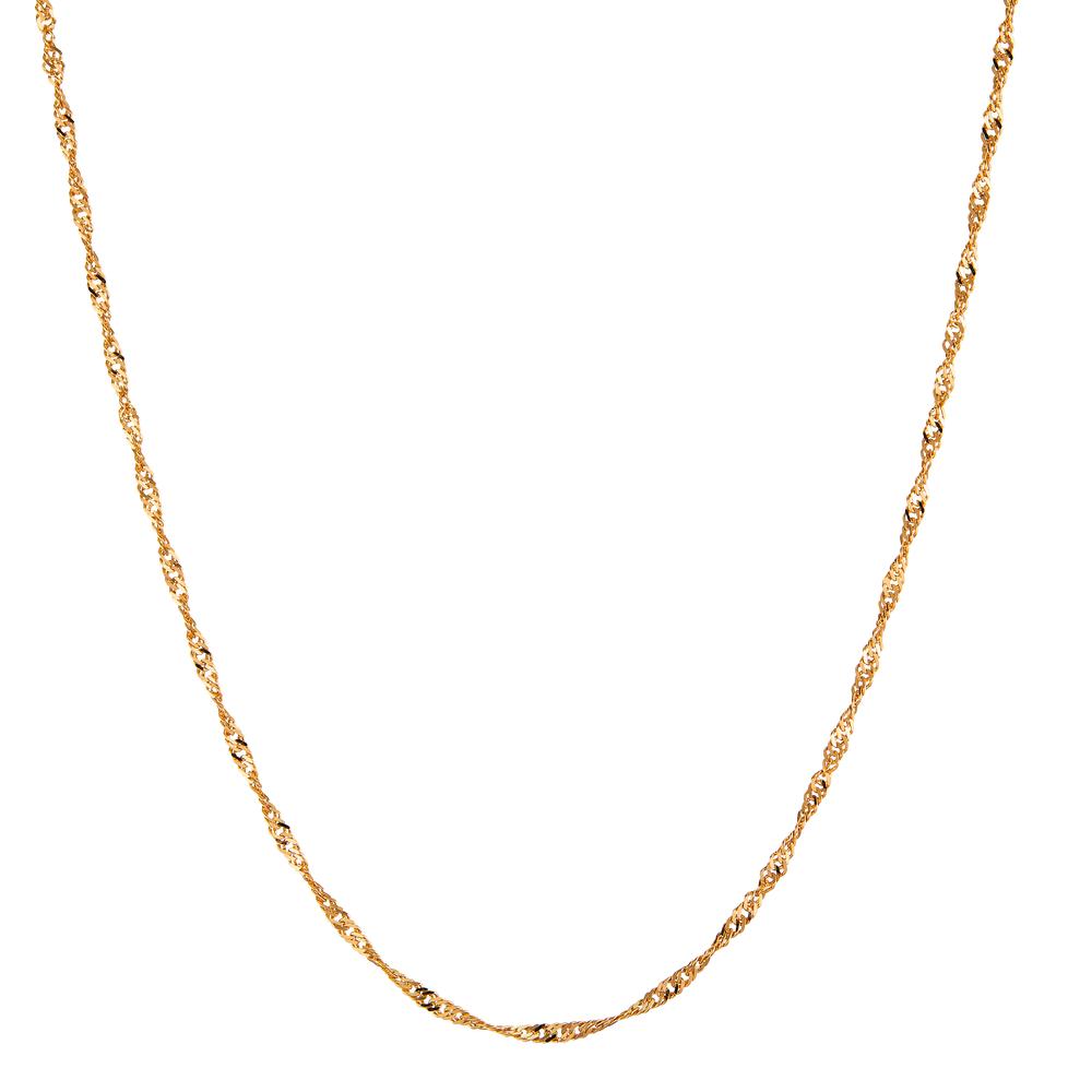 Collar 750/oro amarillo de 18 quilates