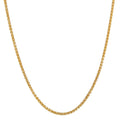 Collar 750/oro amarillo de 18 quilates