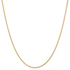 Collar 750/oro amarillo de 18 quilates