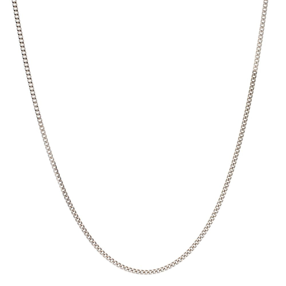 Collar forzada 750/oro blanco de 18 quilates
