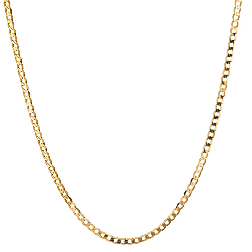 Collar forzada 750/oro amarillo de 18 quilates