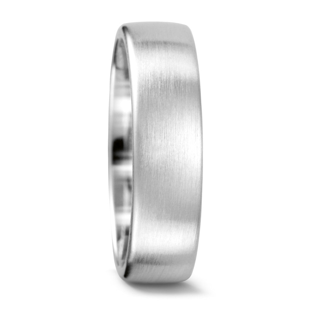 Anillo de pareja 750/oro blanco de 18 quilates