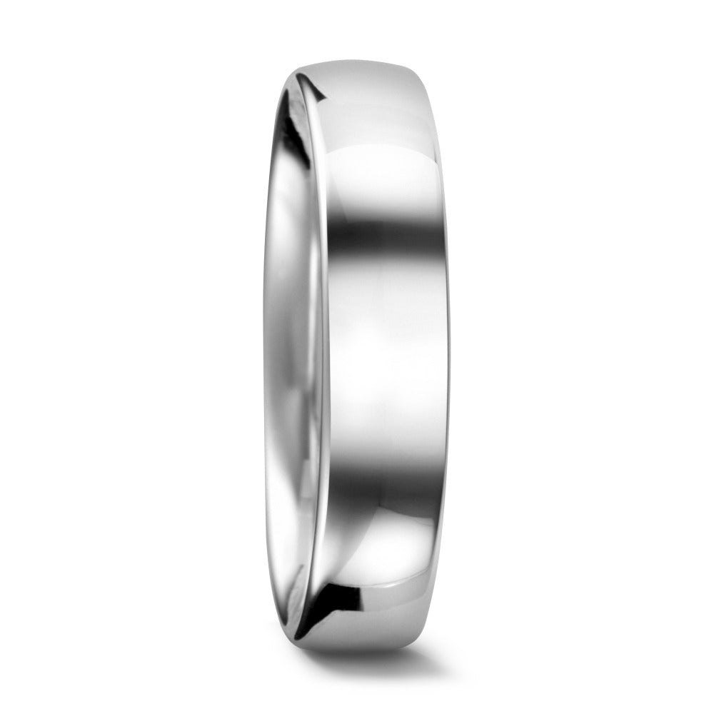 Anillo de pareja 750/oro blanco de 18 quilates