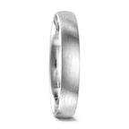 Anillo de pareja 750/oro blanco de 18 quilates
