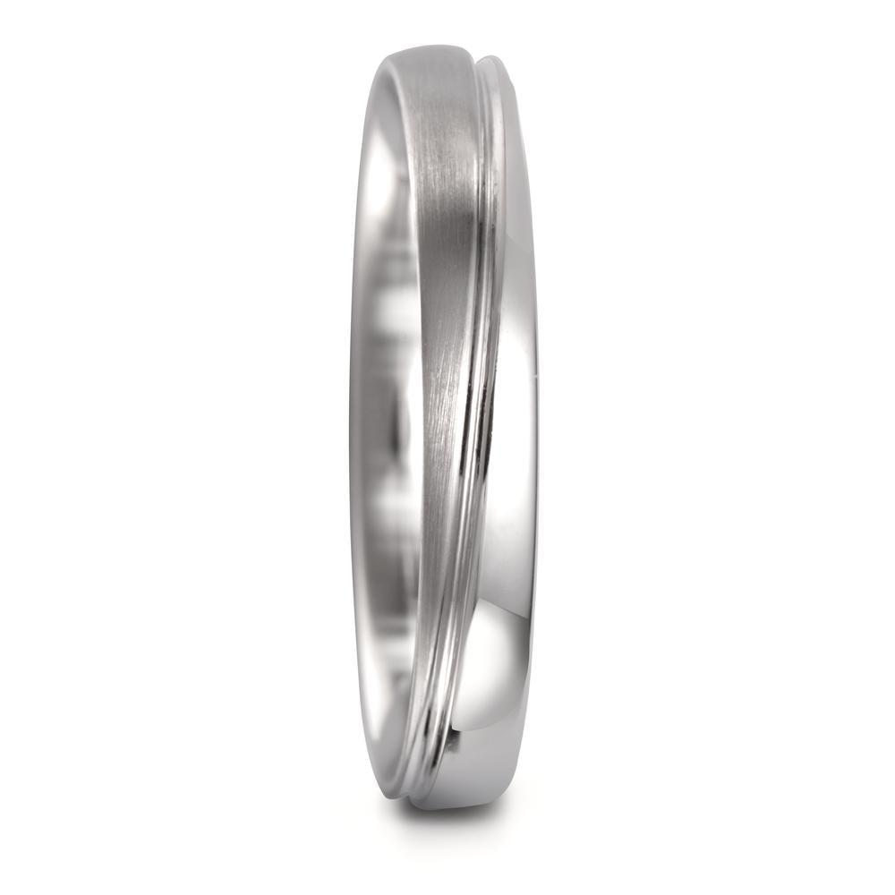 Anillo de pareja 750/oro blanco de 18 quilates