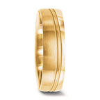 Anillo de pareja 750/oro amarillo de 18 quilates